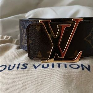 Louis Vuitton Initiales 40MM Monogram Belt